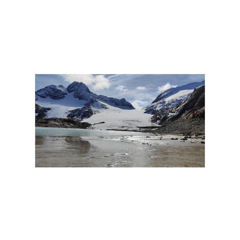 Gletscher und See