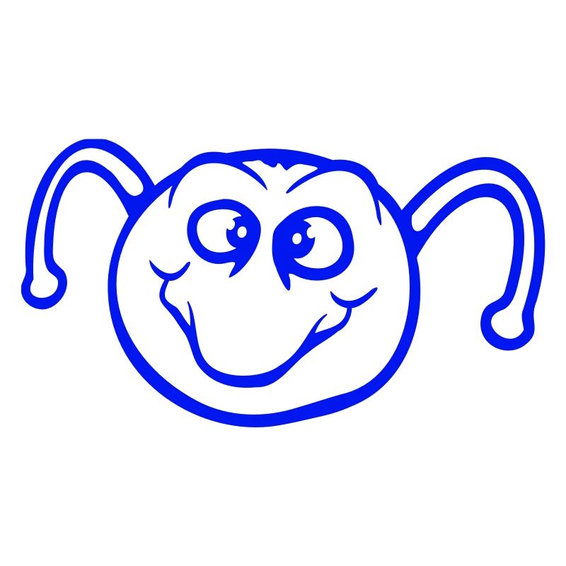 Chenille douce douce petits sourires amicale heureuse