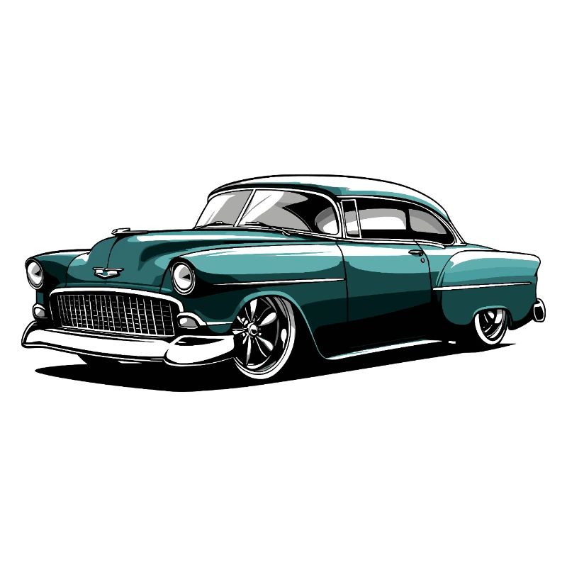 Conception de voitures classiques vintage