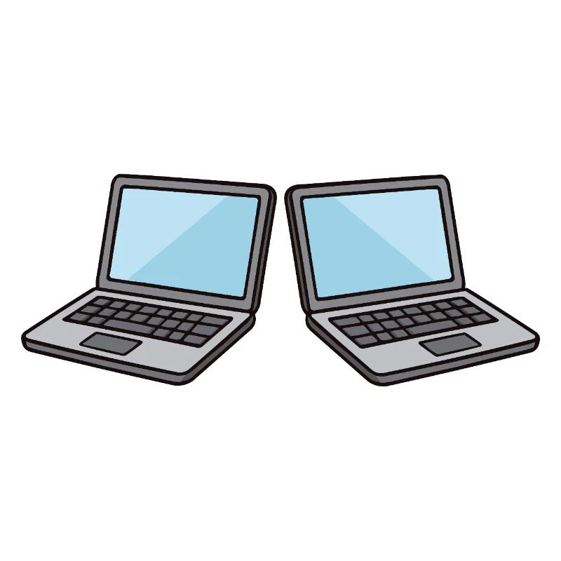 Double Laptops Collaboration