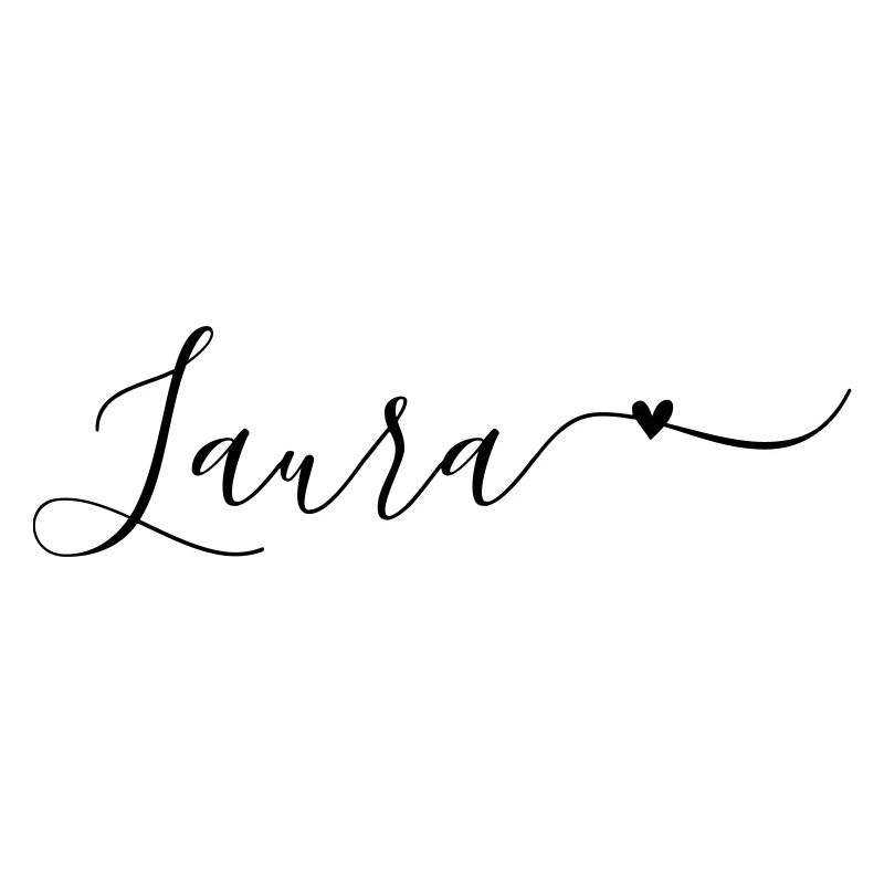 Laura Name First Name Decorative