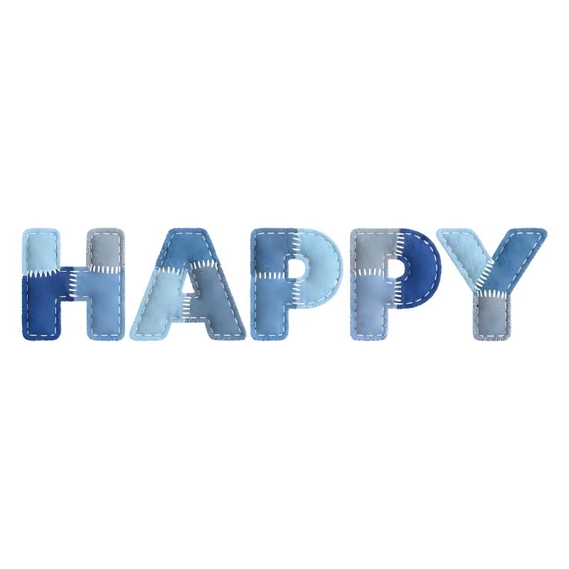 HAPPY Patchwork en jean : nouvelle tendance