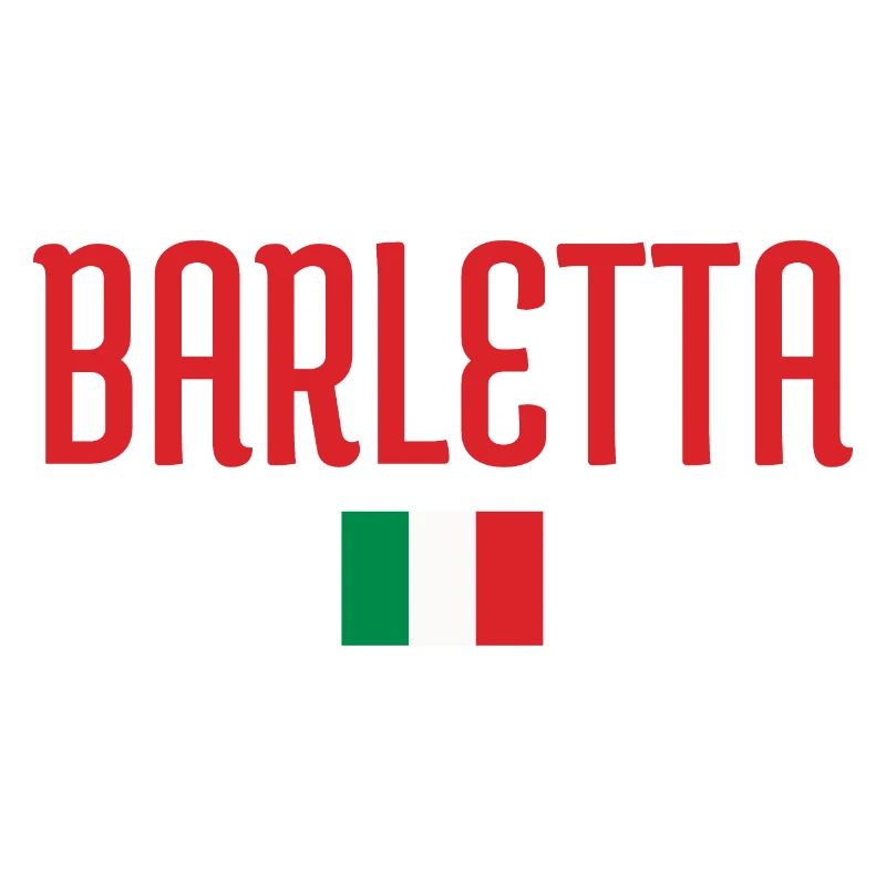 Conception du drapeau italien Barletta