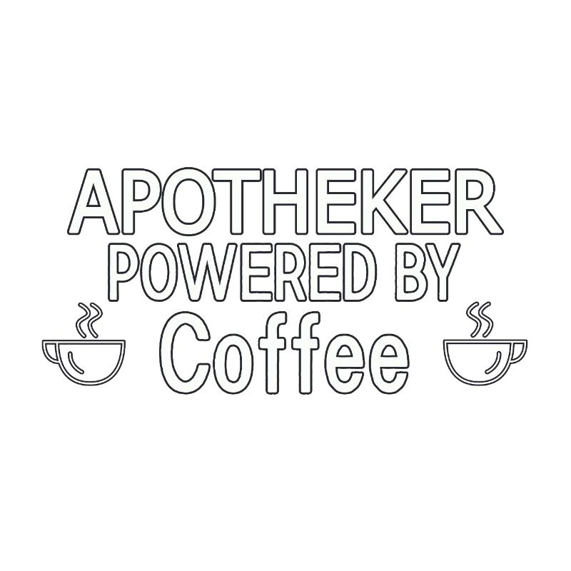 Pharmacist Powered By Coffee