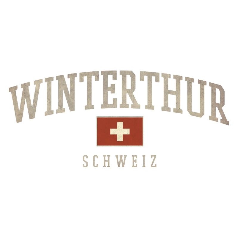 Tee du drapeau suisse de l’arc de Winterthur