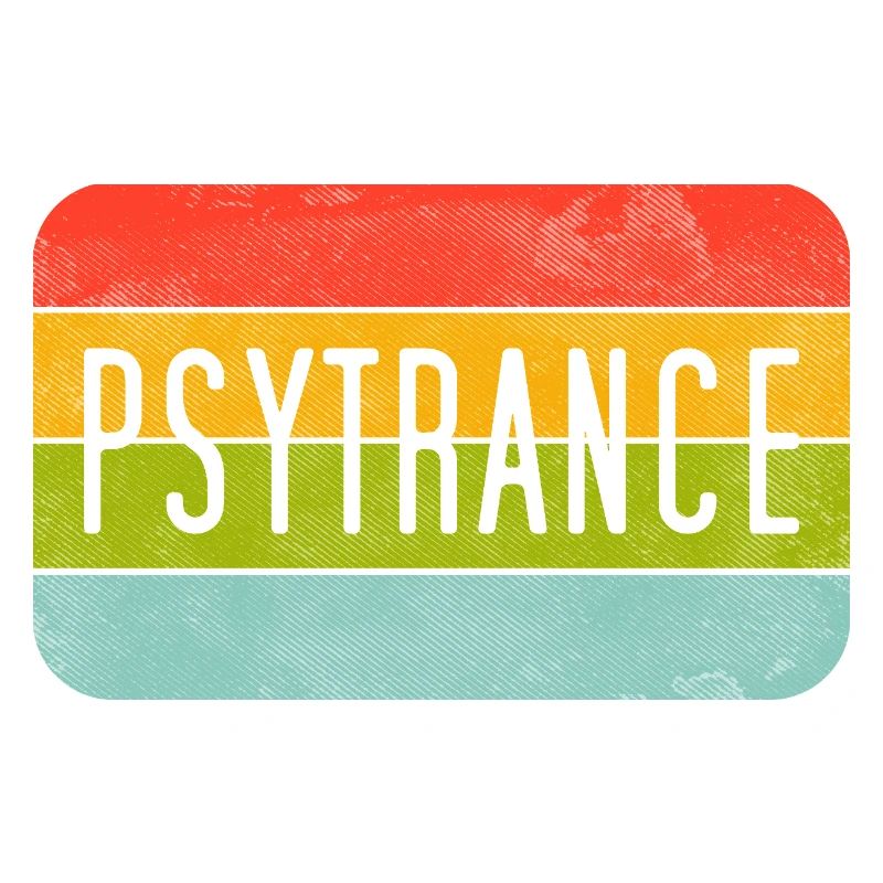 Psytrance Rainbow Stripes