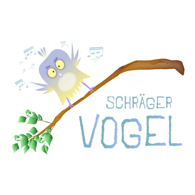 Schräger Vogel
