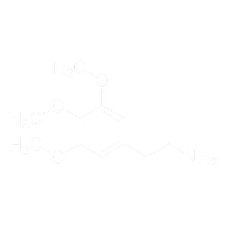 Mescalin Meskalin Strukturformel