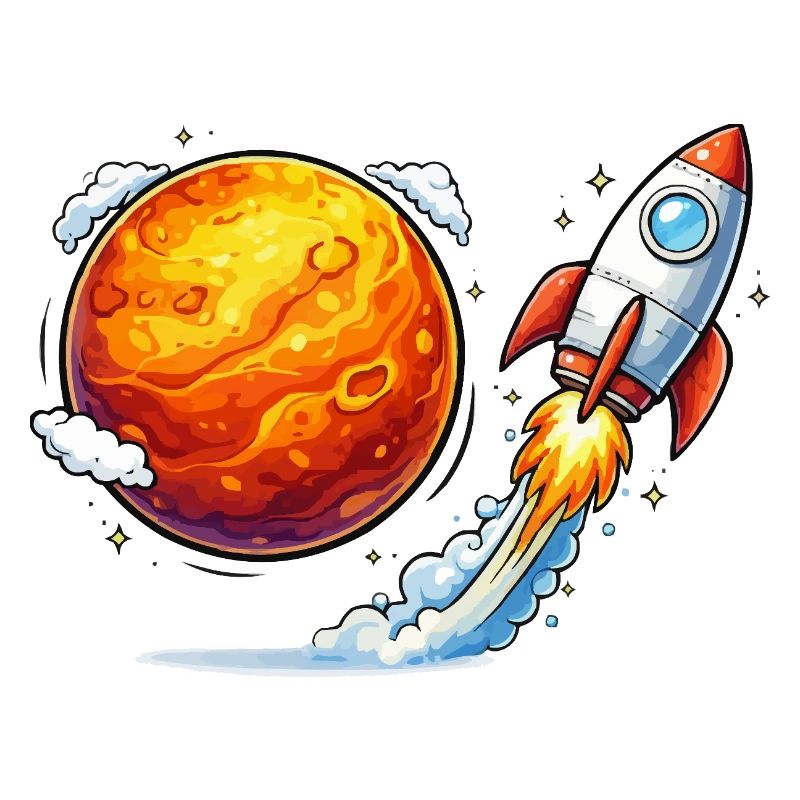 Rocket Planet Space Travel