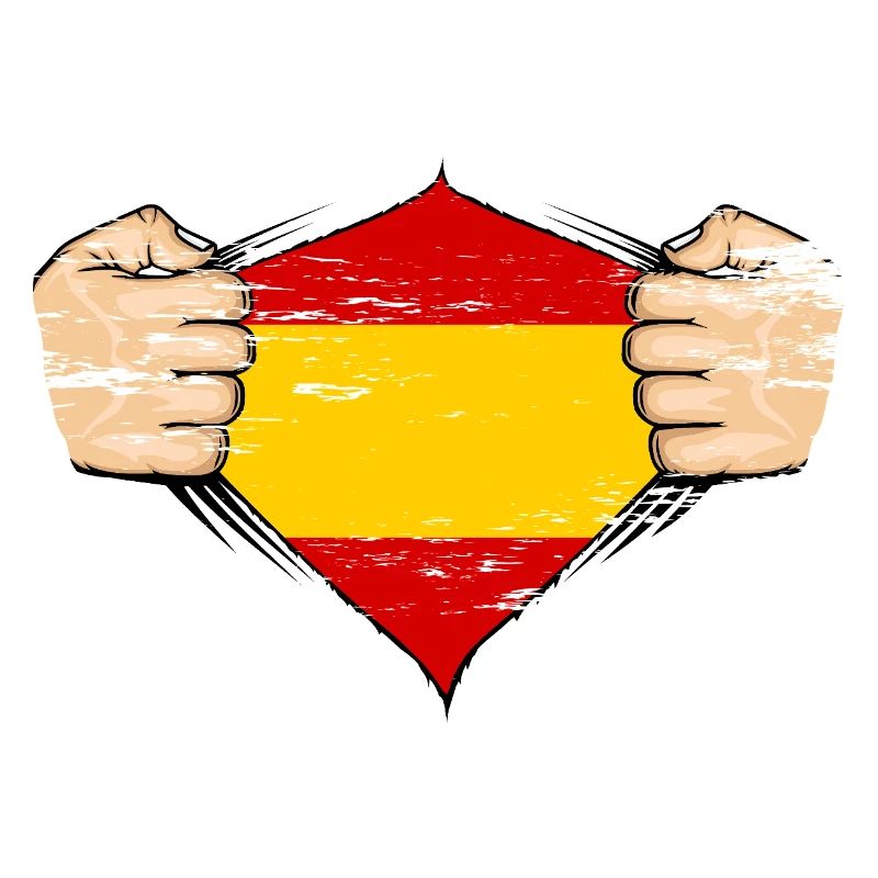 Drapeau espagnol utilisé