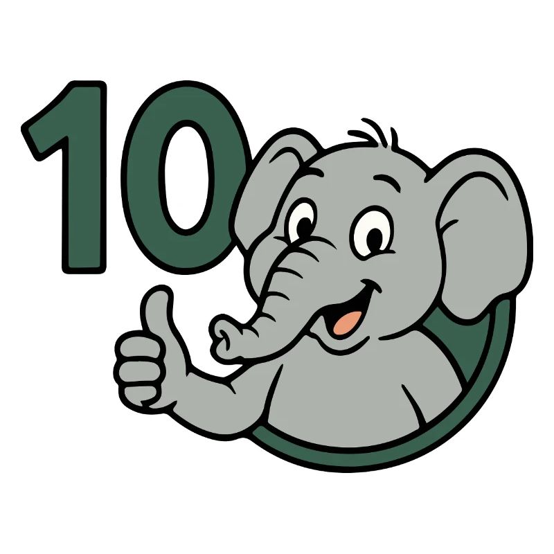 Puissance du tronc avec 10
