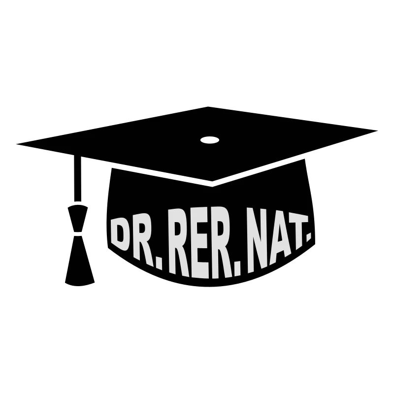 Doktor - Doktorhut - Studium - Geschenk - Dr. rer.