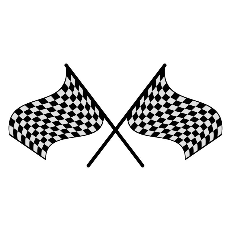 drapeau à damiers