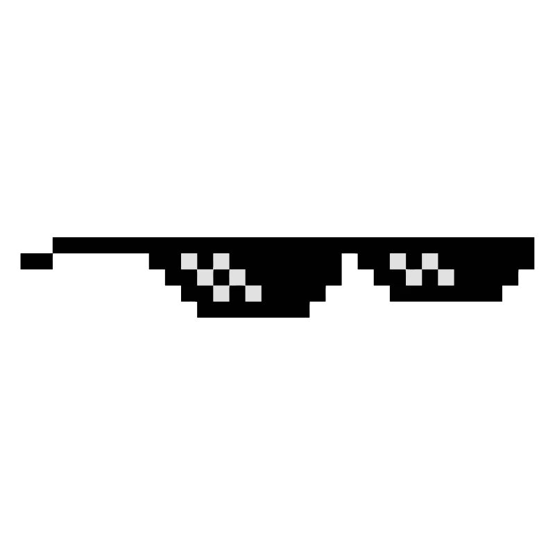 geeks lunettes pixel internet meme