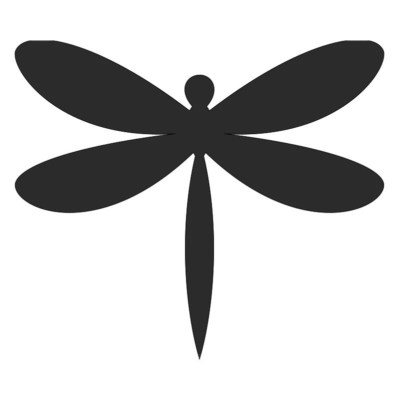 Libelle Silhouette 