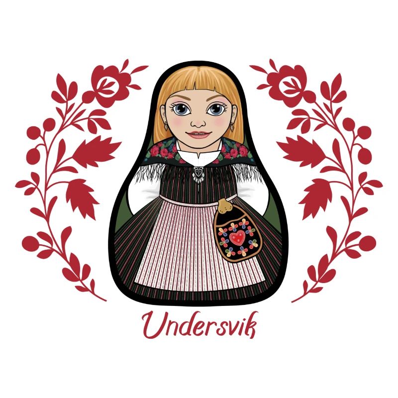 UndervikStinta avec des fleurs