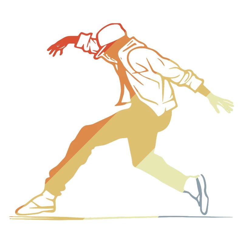 Retro Breakdancing
