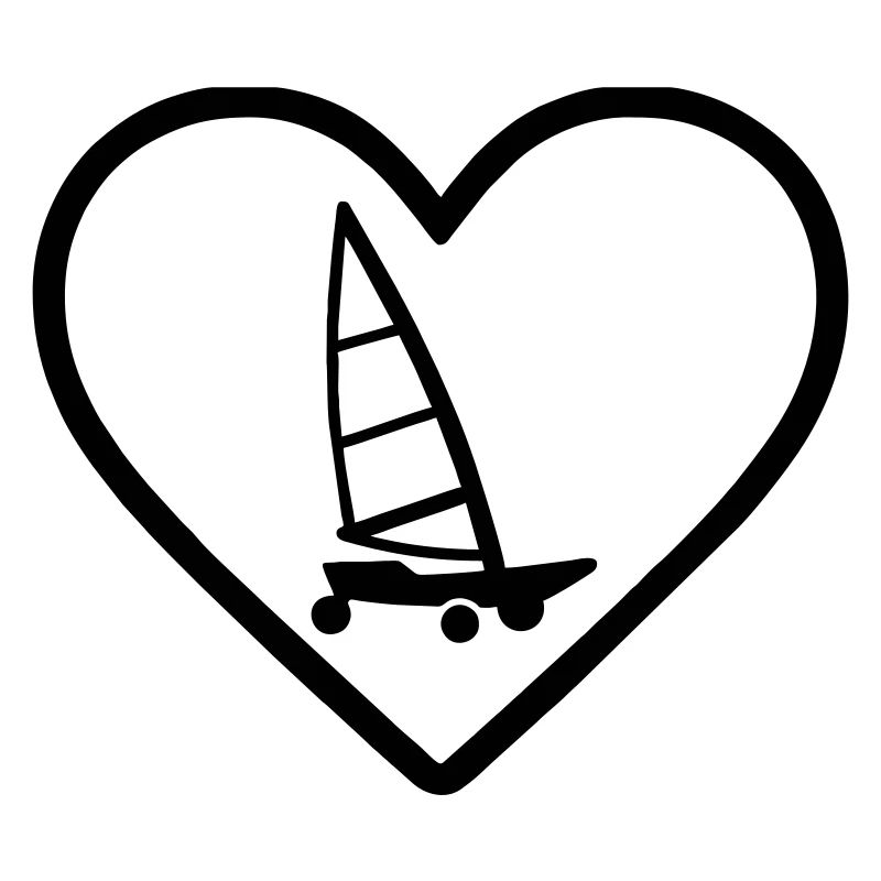 Cuore Carro A Vela – Passione Vento