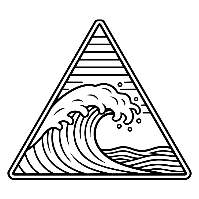 Vague de mer