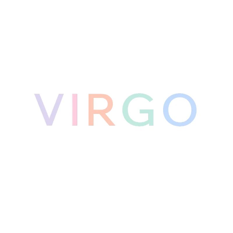 Pastel Virgo Gradient Typeface