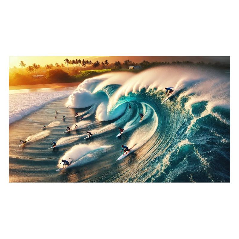 Surfeurs de pipelining