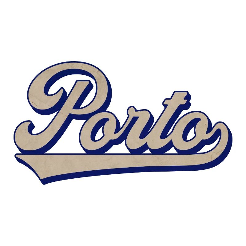 Porto Script Vintage Stil