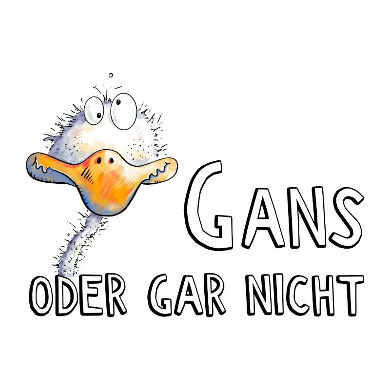 Gans Oder Gar Nicht I Gänse Wortspiel