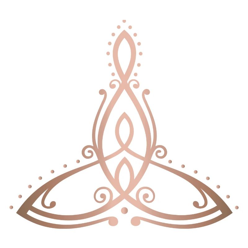 Symbole de la maternité celtique Mère avec deux enfants