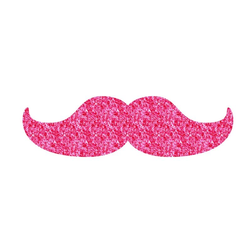 glittering moustache