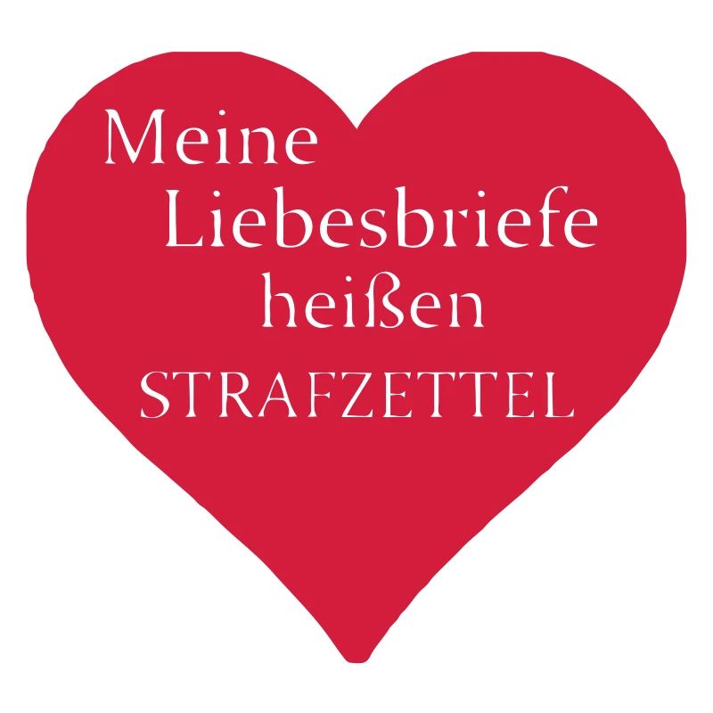 Strafzettel Liebe Spruch Geschenk Herz Polizei