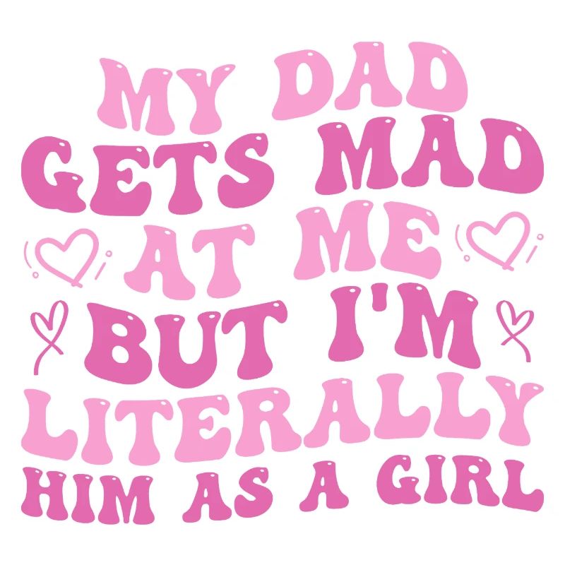 Papa wird sauer auf mich, aber ich bin buchstäblich er als Mädchen