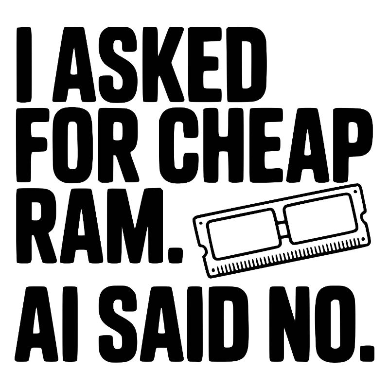 I Asked for Cheap RAM. AI Said No.