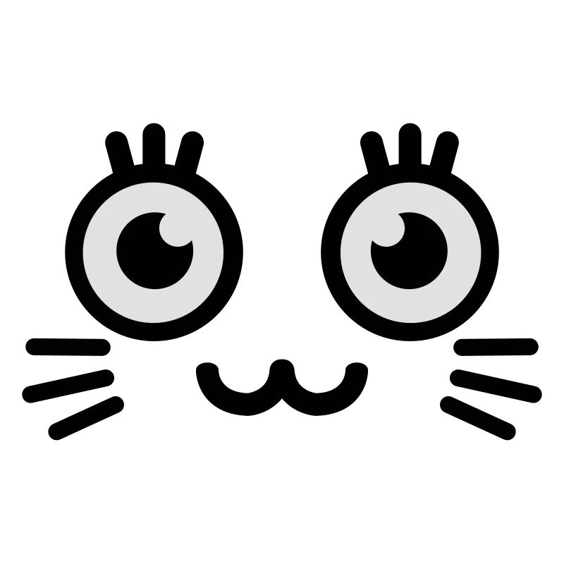 cute kitty face