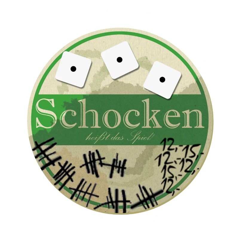 Schocken Bierdeckel
