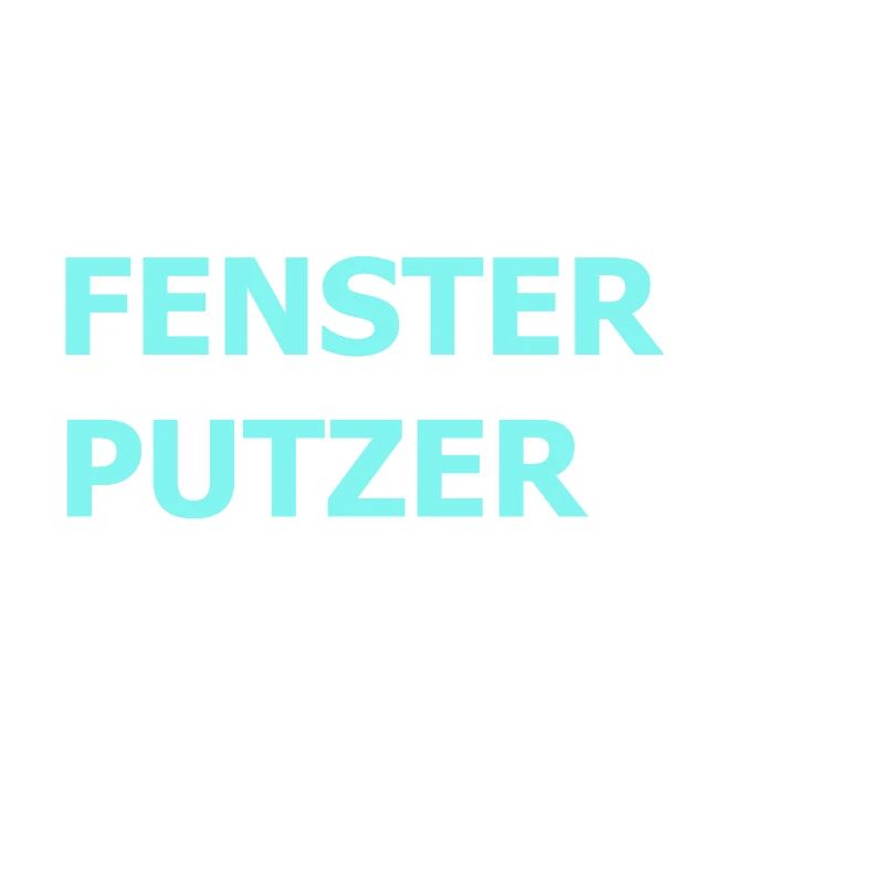 Bester Fensterputzer Reiniger Hausmann Geschenk