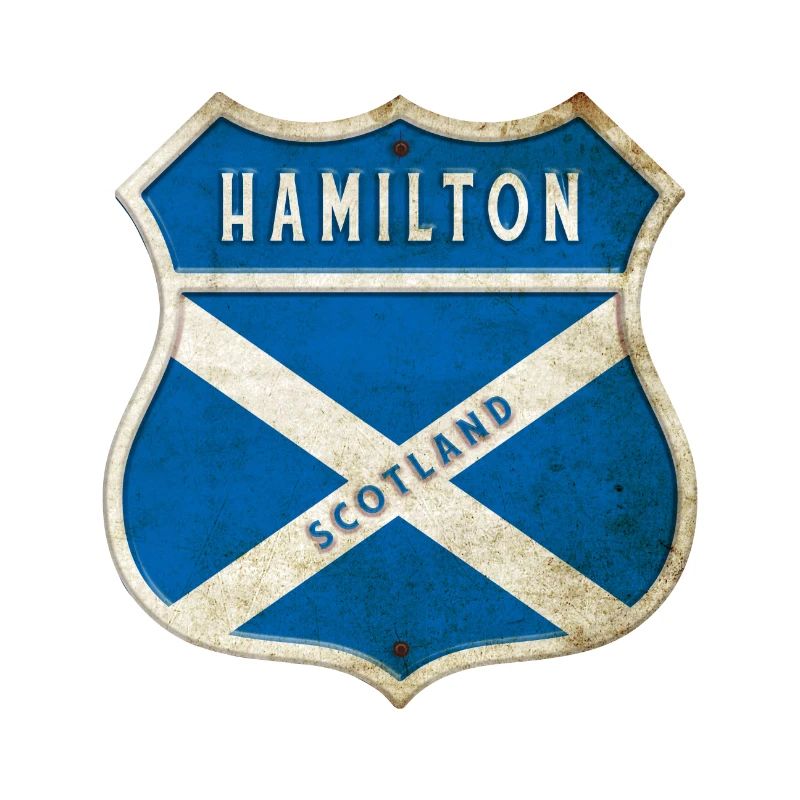 Drapeaux de l'Écosse Hamilton