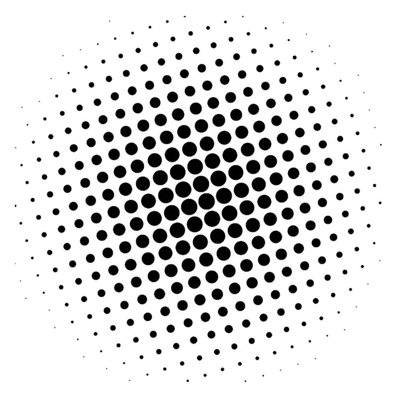 Raster schwarz