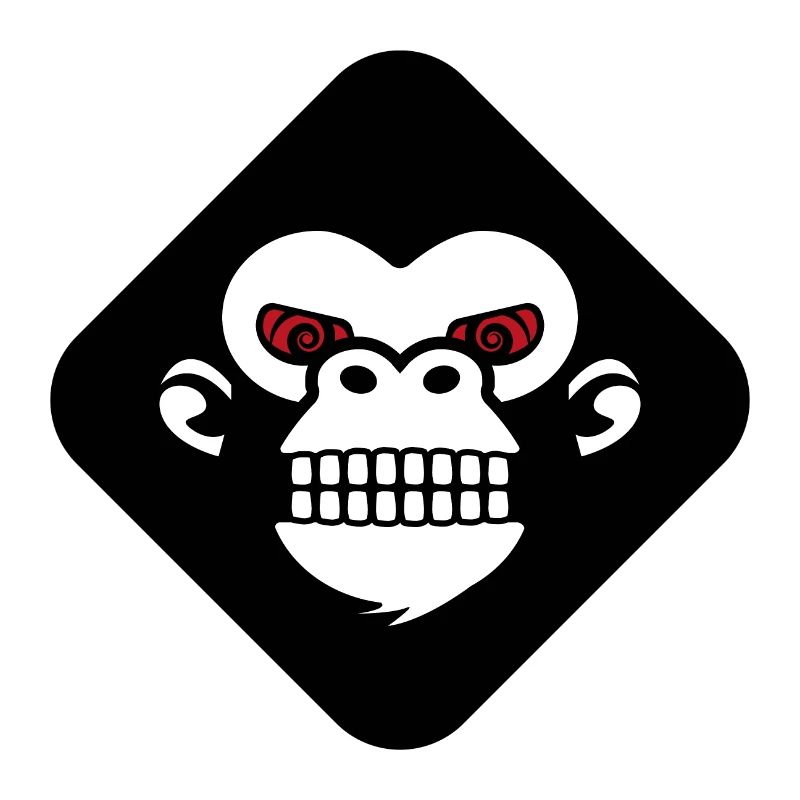 Gorilla teeth logo