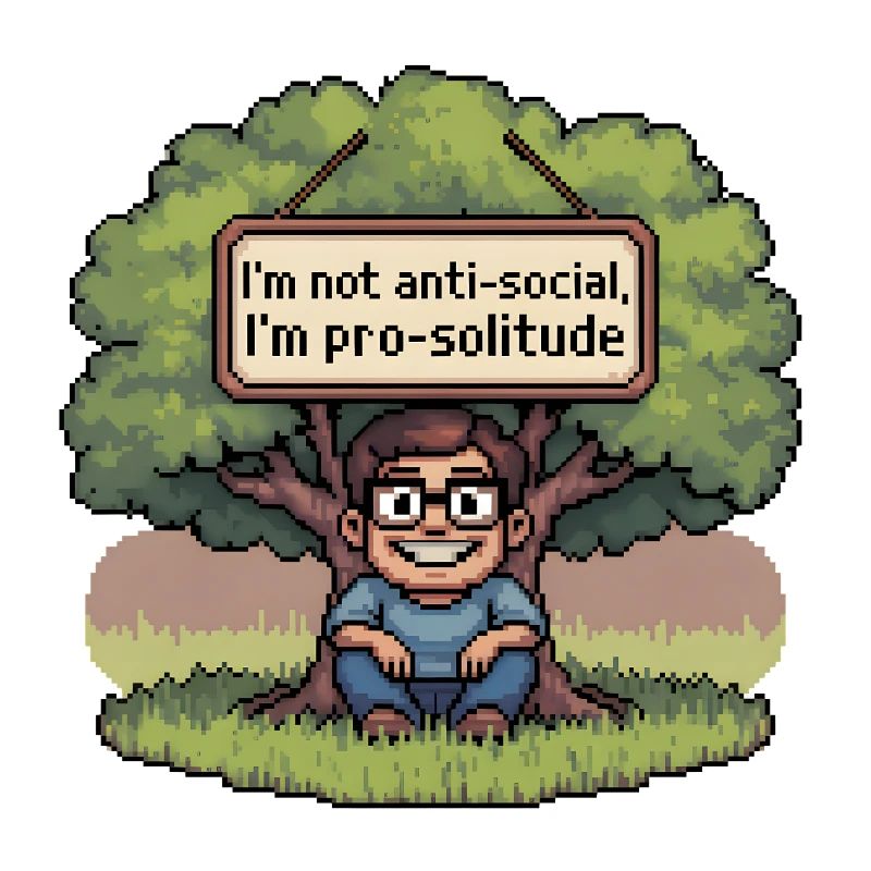Pro Solitude Pixel Art Design