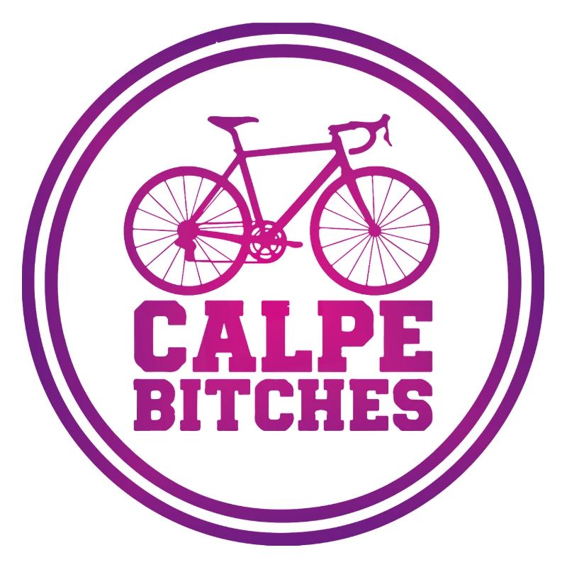 Emblème de cyclisme Calpe Bitches