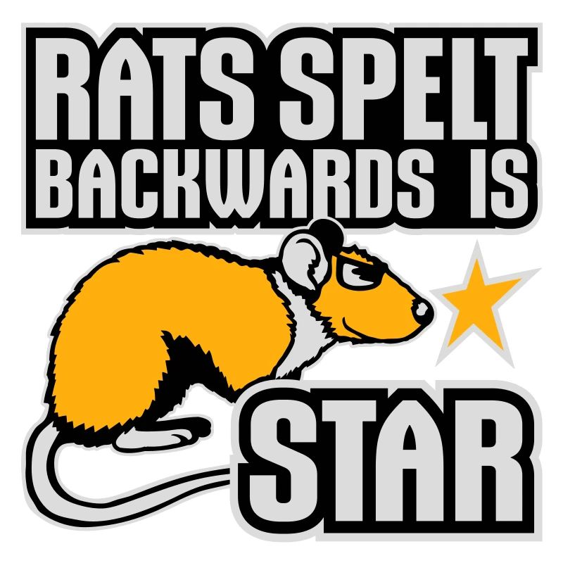 Rats Spelt Backwards Is Star Lustiger Ratte Spruch