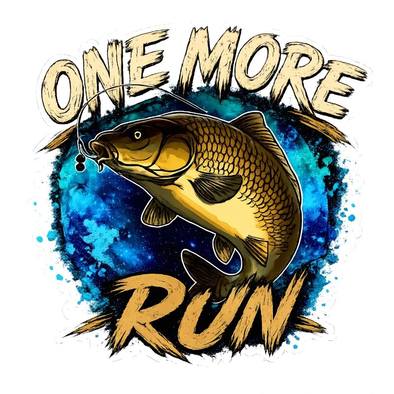 One More Run Karpfenfischen-Design
