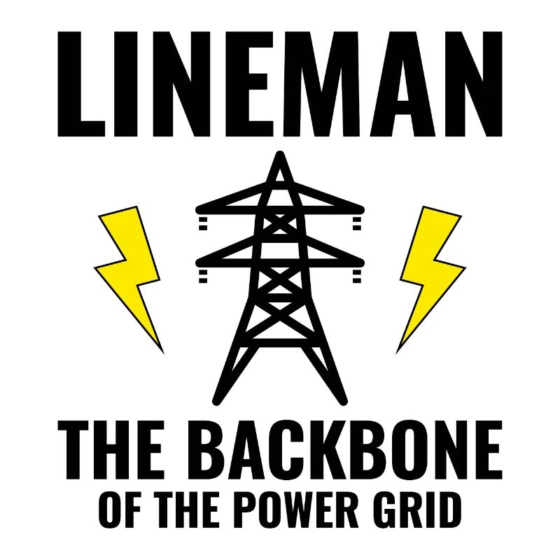 Lineman Backbone Power Grid Electricity Utility