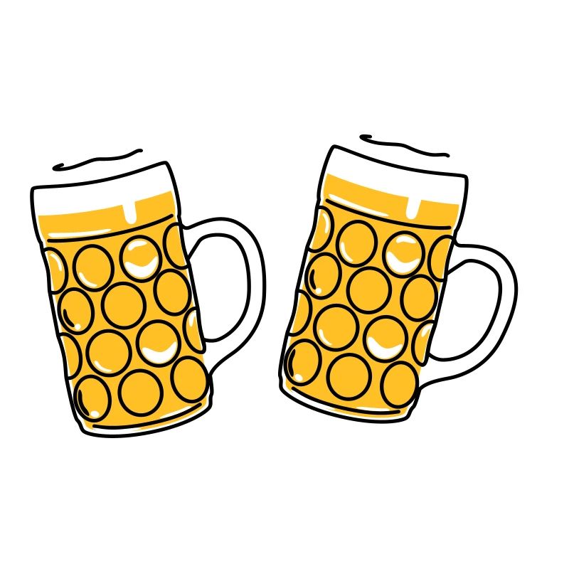 Beer mug, pint, measure