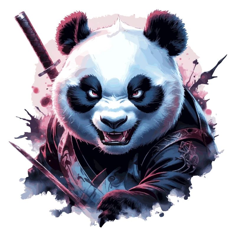 Evil Ninja Panda
