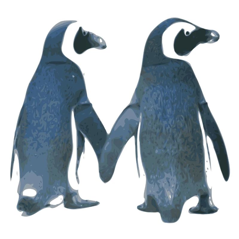 Penguins je vous aime Saint Valentin pour les couples