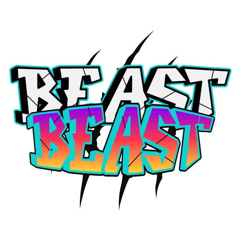 BEAST Graffiti-Design