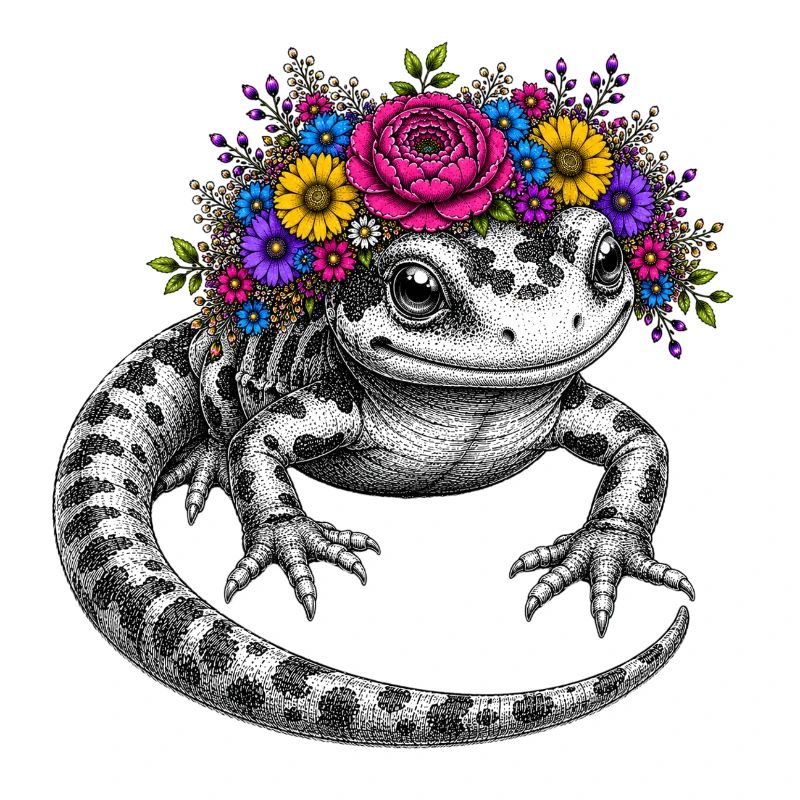 Flora Salamander Kranz
