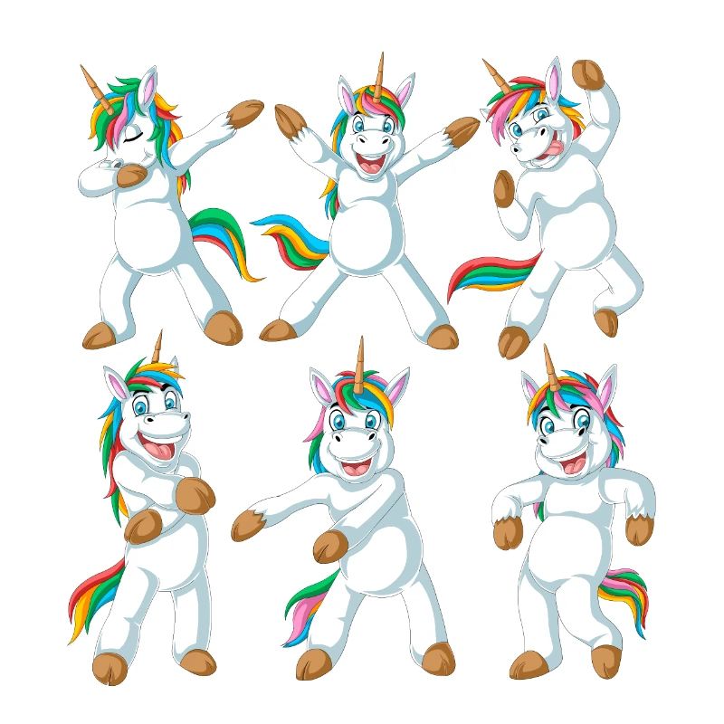 Dabbing de licorne
