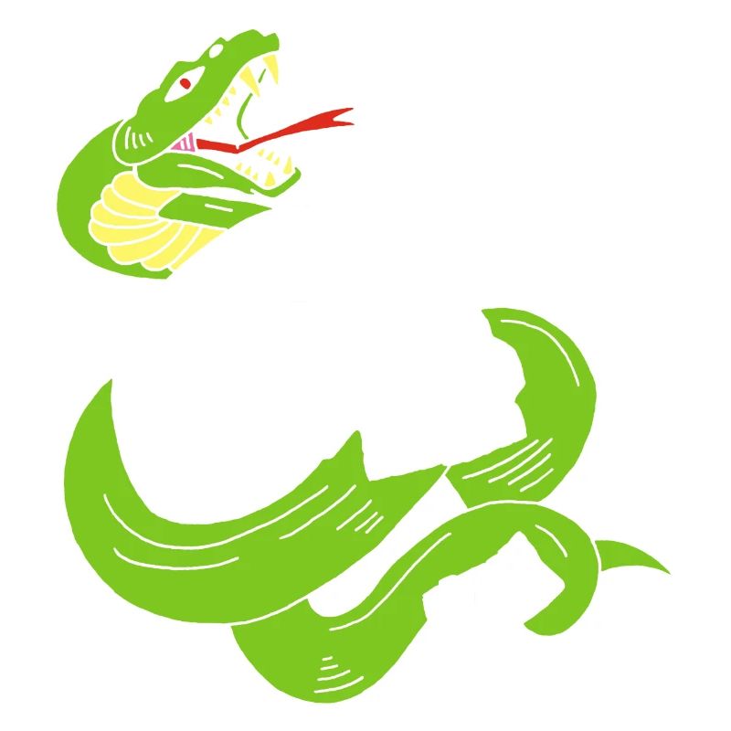 Le crâne et le serpent
